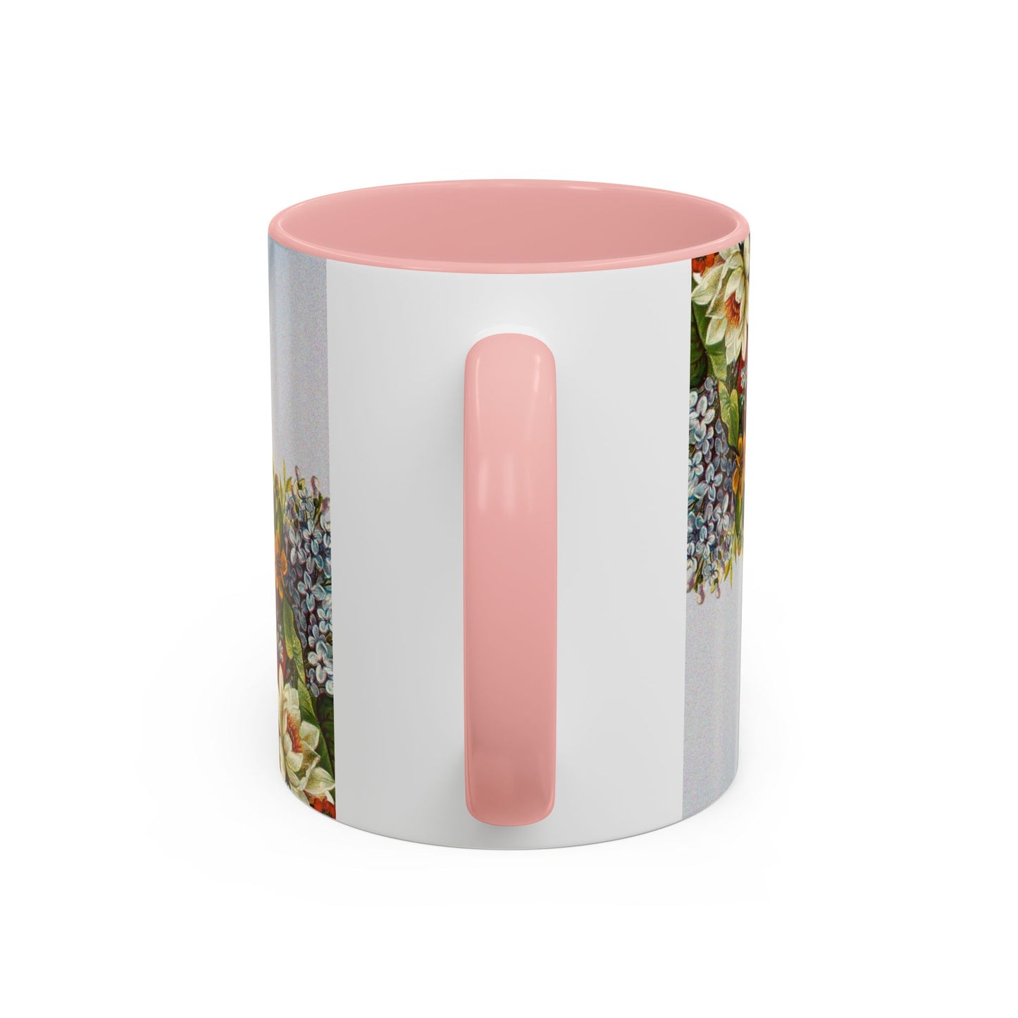 Mother's Day Floral Coffee Mug — "Happy Mother's Day" Accent Mug (May 8th)
