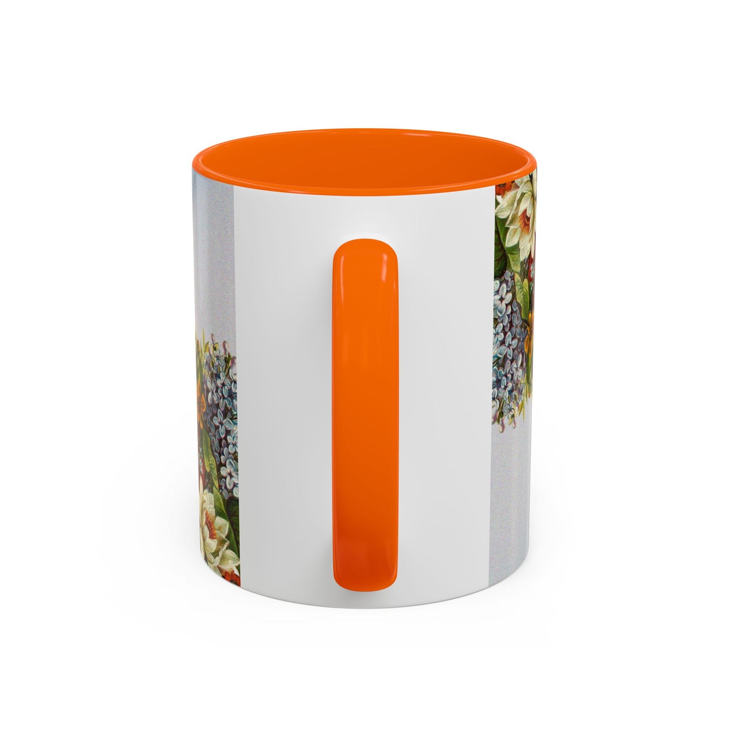 Mother's Day Floral Coffee Mug — "Happy Mother's Day" Accent Mug (May 8th)